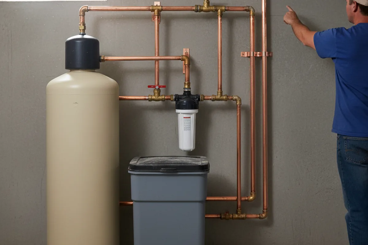 Whole-house water treatment system installed in Cedar